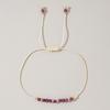 Garnet Stone Bracelet - Unique Design for Daily Wear, Trendy Birthstone Jewelry
