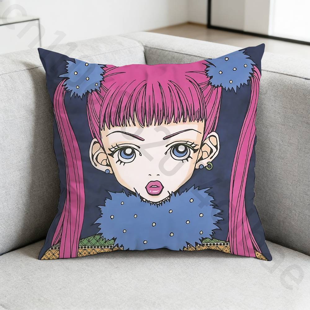 Miwako PParadise KKiss Pillowcase Casual Style Decoration Suitable for Home Decoration Excluding Pillow Core