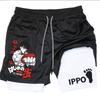 Generic Mens Summer Athletic Shorts With Polyester Fabric And Drawstring For Casual Wear