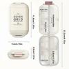 7 Grids Weekly Portable Travel Pill Box Sealable Moisture-Proof Pills Container Storage Tablets Vitamin Medicine Organizer