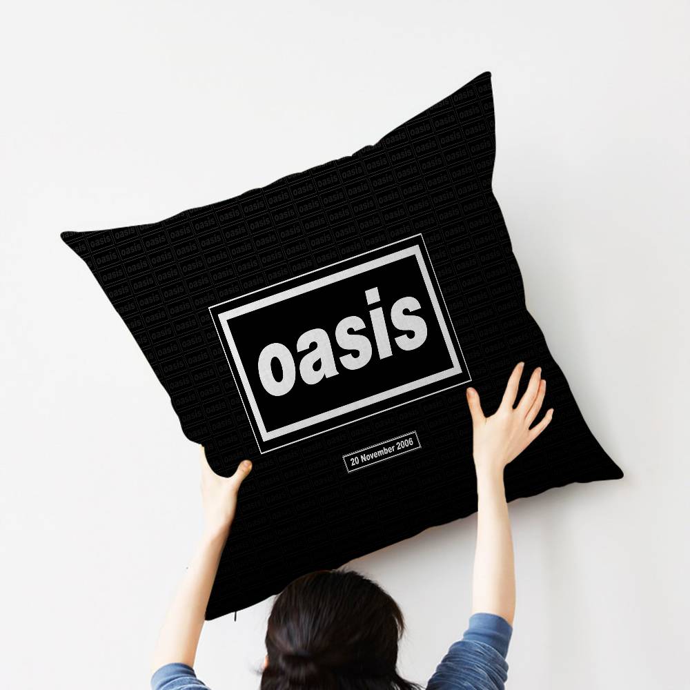 Band O-Oasis Pillow Gift Home Office Decoration Pillow Bedroom Sofa Car Cushion CoverPillow Case
