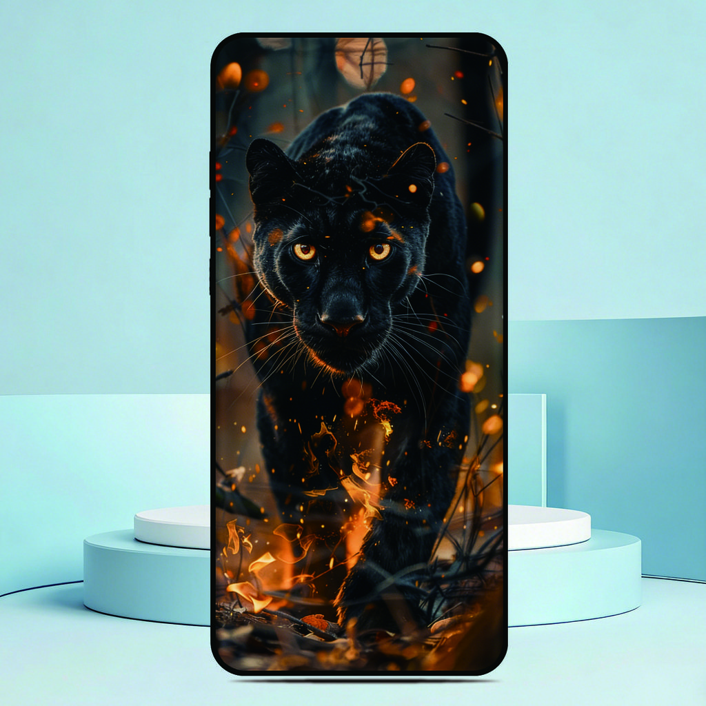 Black Panther Phone Case For TCL K70 4G Painted Pattern Back Cover For TCL K70 Power Soft Silicone Fundas Customized Photo