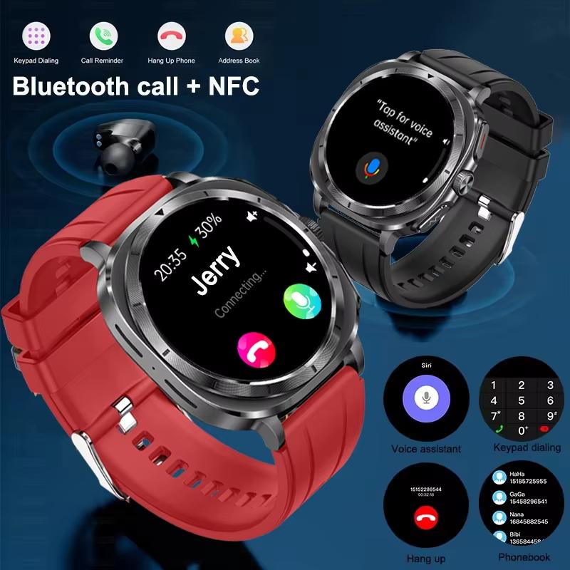 2025 New Galaxy Watch 7 Blood Lipids Uric Acid Blood Pressure Body Analysis Smart Watch ECG+PPG Clock Smartwatch Men for Samsung