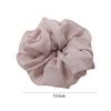 French Style Women Hair Scrunchies Sweet Oversized Hair Ropes Chiffon Scrunchies  Hair Accessory
