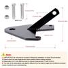 Trailer Hitch Receiver ATV Modification Accessories for 250 1997-2018 Replacement Hitch with Mounting Hardware