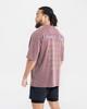 BOXRAW Poetry In Motion Oversized T-Shirt - Men'S M Bxrw-U-Pimt [Washed Burgundy]