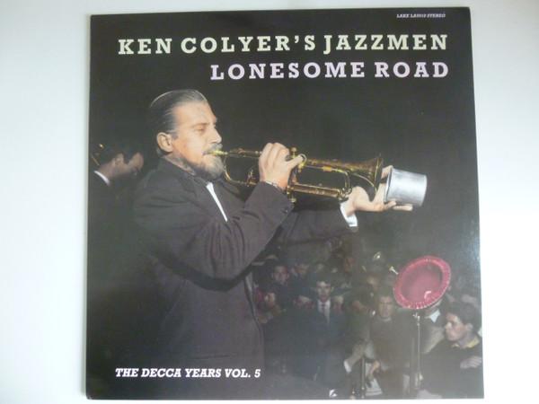LP Record KEN COLYER'S JAZZMEN - Lonesome Road LA5010 Lake Records 1988 UK Jazz Used