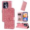 Applicable to INFINIX Hot 50 Mobile Phone Leather Case Camon 30 Sunflower Embossed Card Case Google 9A