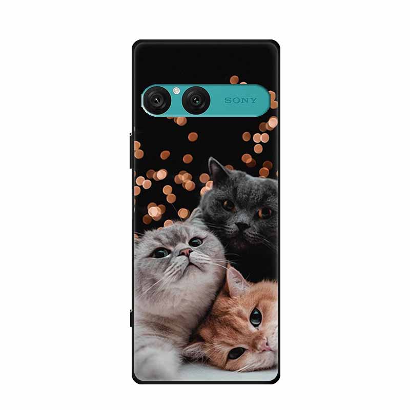 For Sony Xperia 10 VII Case Luxury Animal Soft Silicone TPU 6.1" Back Cover for Sony Xperia10 VII Shockproof Protective Capa New