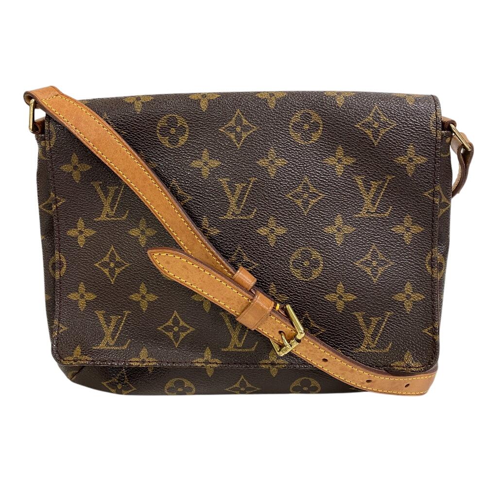 

LOUIS VUITTON M51257 Monogram leather Muse Tango Shoulder Bag Brown leather Women Used