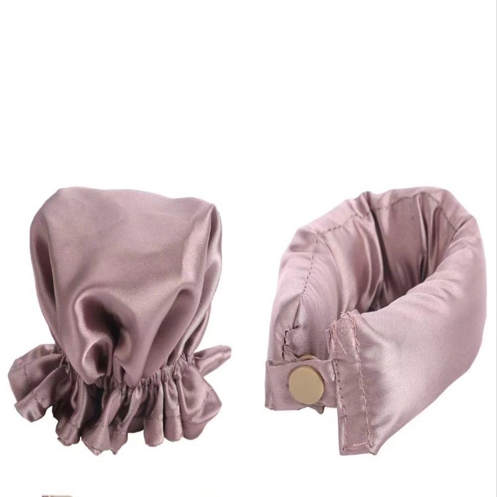 

2Pcs/Set Hair Styling Tools No Heat Hair Curler Silk Curls Hair Curlers Styling Tools Sleeping Use Pink Purple