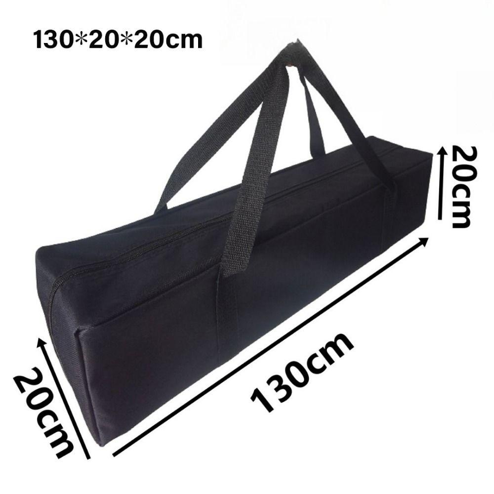 Borsa Grande in Tessuto Oxford per Attrezzi di Stoccaggio Multicolore con Palo per Tenda da Sole in Tela Forniture per Esterni