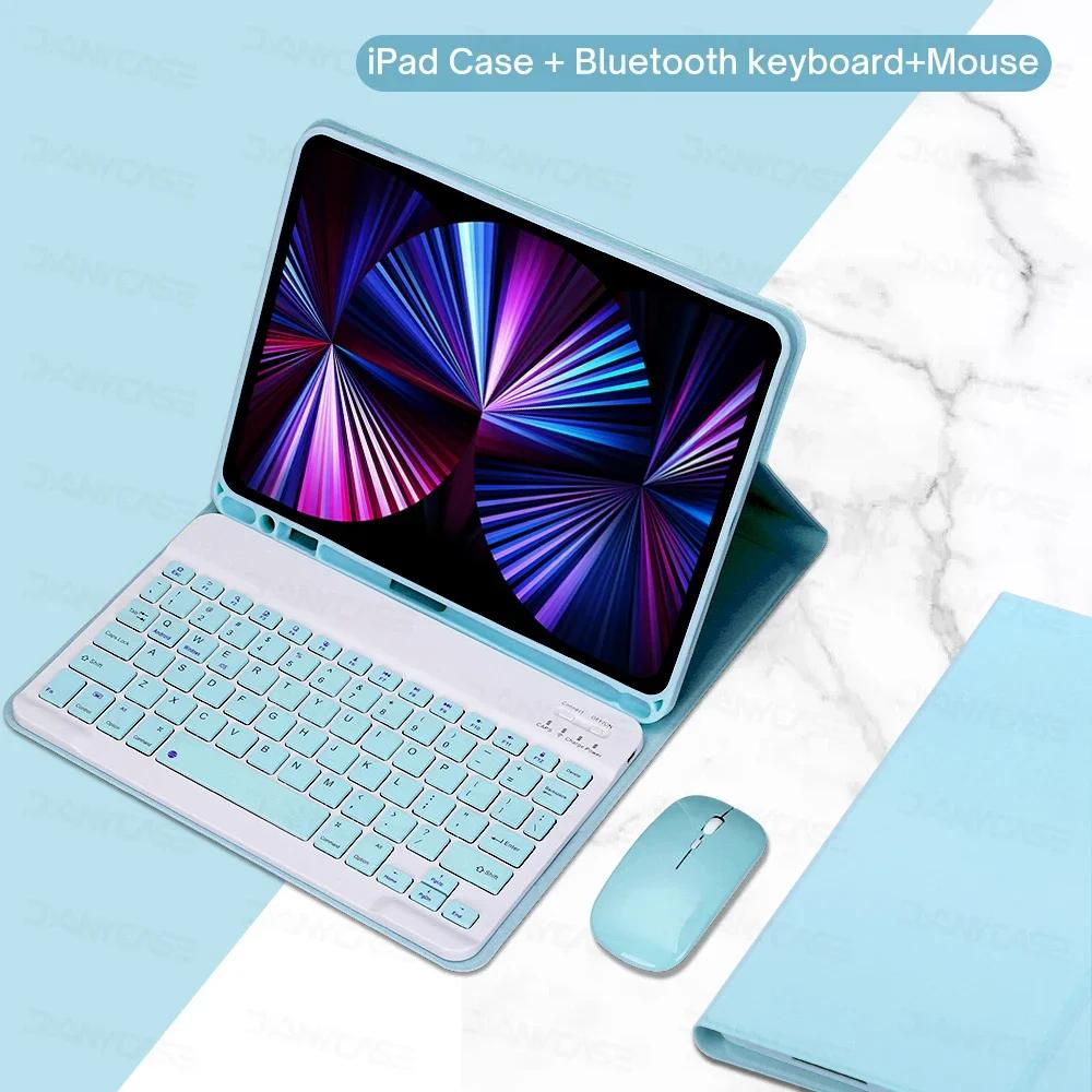 For IPad Keyboard with Case for New Ipad Air 11 M3 2025 Funda Separable Keyboard Cover