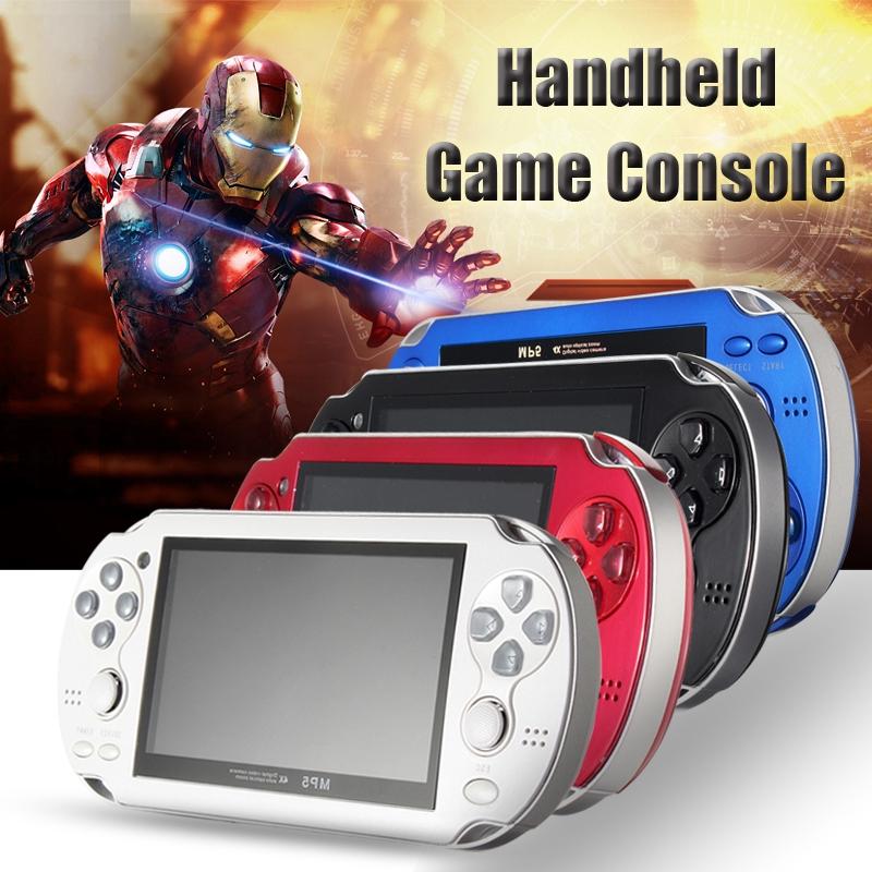 4.3 Inches Built In 2000 Games 8GB Portable Handheld Video Game Console Player USB Chargingcable MP5 Player