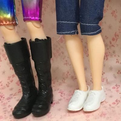 6 Paar Ken Puppenschuhe Geschmacklos Neuartiger Kunststoff Mini Schuhe Spielzeug für Kinder