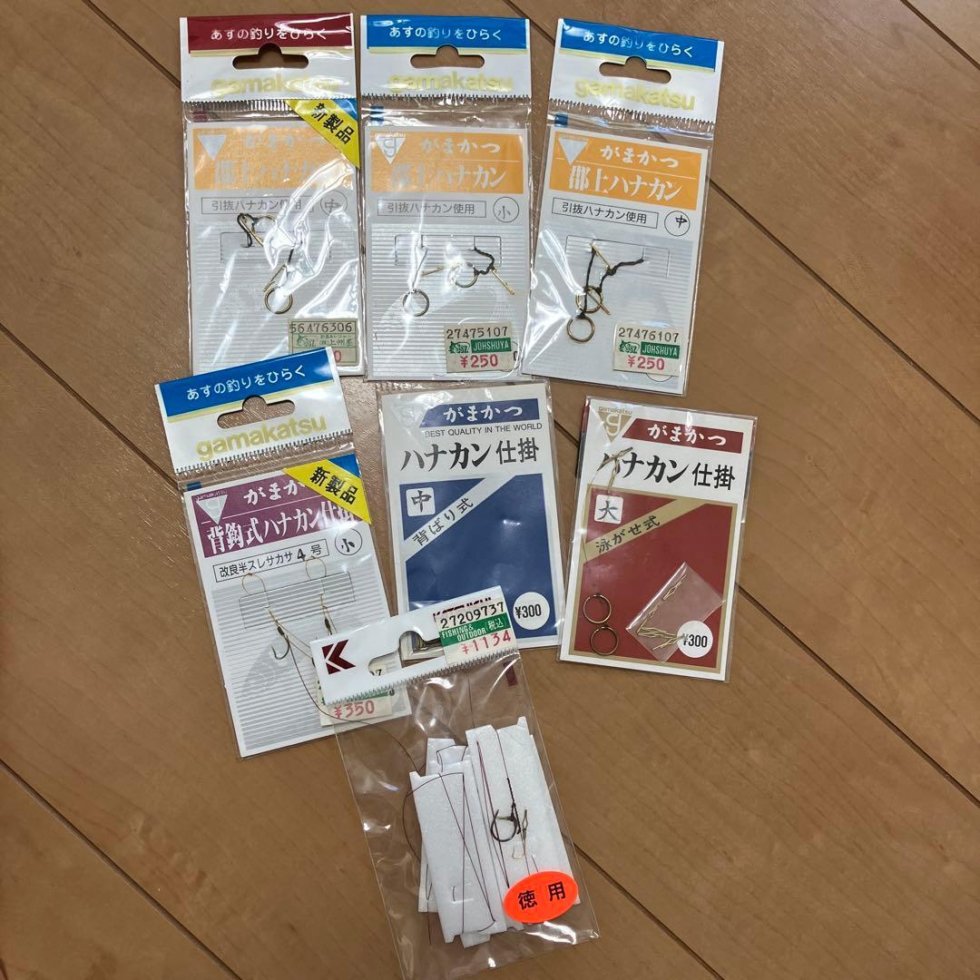 Used Gamakatsu Ayu Hana Kan Hanakan Device for Ayu Fishing 7 Piece Set Ayu Fishing Friend Fishing Device
