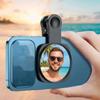HD Lens Selfie Reflector Mirrors Portable Office Desk Mirror  Live Streaming