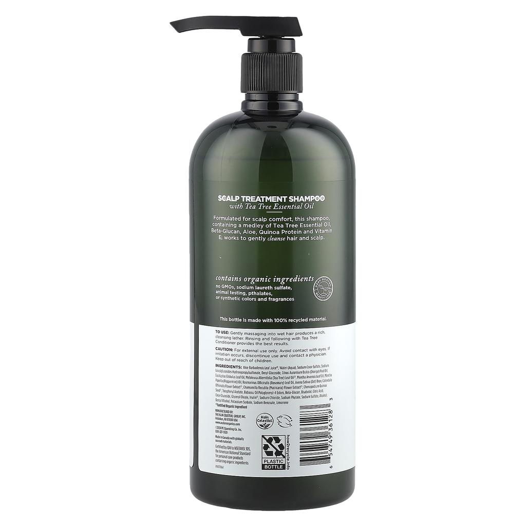 Scalp Treatment Shampoo, Tea Tree, 946Ml(32Fl Oz)