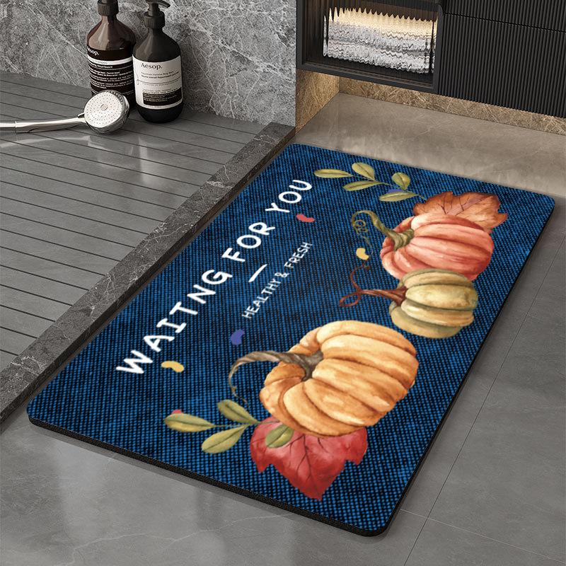 Waterproof Non Slip Floor Mat for Kitchen, Corridor, Laundry Room, Bathroom and Living Room