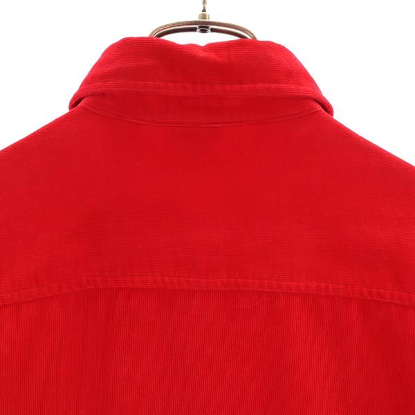 Levi's Old Vintage Long Sleeve Corduroy Shirt M Red Men's Used