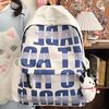 Schoolbag1011 new American backpack girl student niche original printed backpack trendy men's and women's backpack