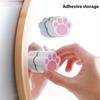 Katzenpfoten-förmiger Schwamm zum Reinigen von Spiegeln, Glas, Armaturen und Badezimmeroberflächen – Effektiver Flecken- und Wasserfleckenentferner