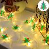 1.5 Meters LED Christmas String Lights DIY Decor 3D Decor Lamp Battery Version Pendant Tree Lantern Strip Outdoor Garden