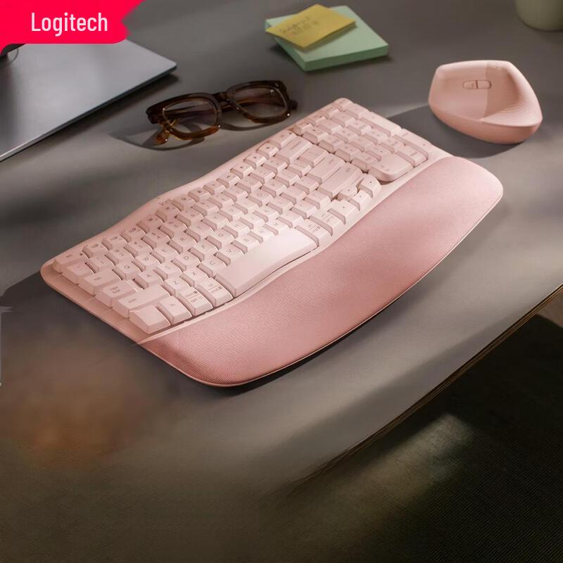 Logitech Wave Combo Ergonomic Wireless Keyboard & Vertical Mouse Set