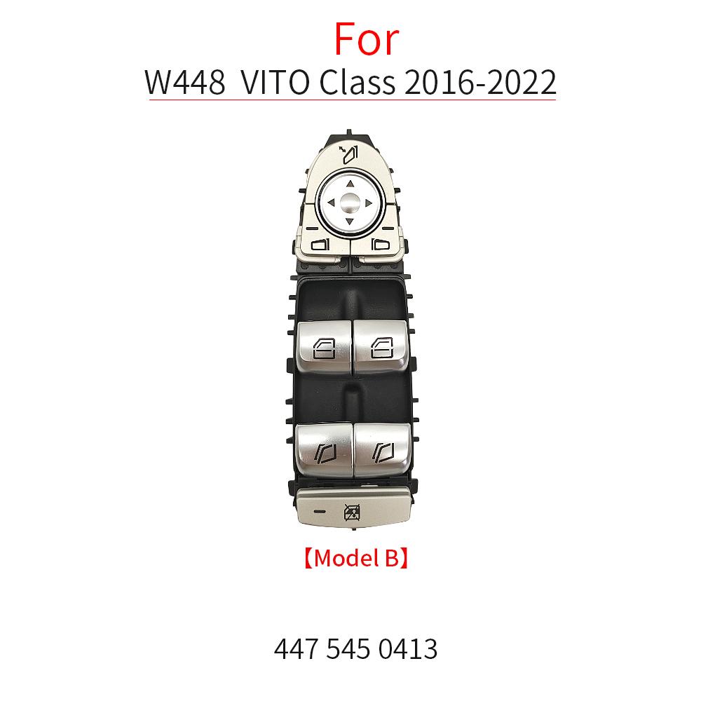 For Benz  W447 W448 Car Electric Power Master Window Switch Replacement For Mercedes VITO Class V260 4475450413 4479054203