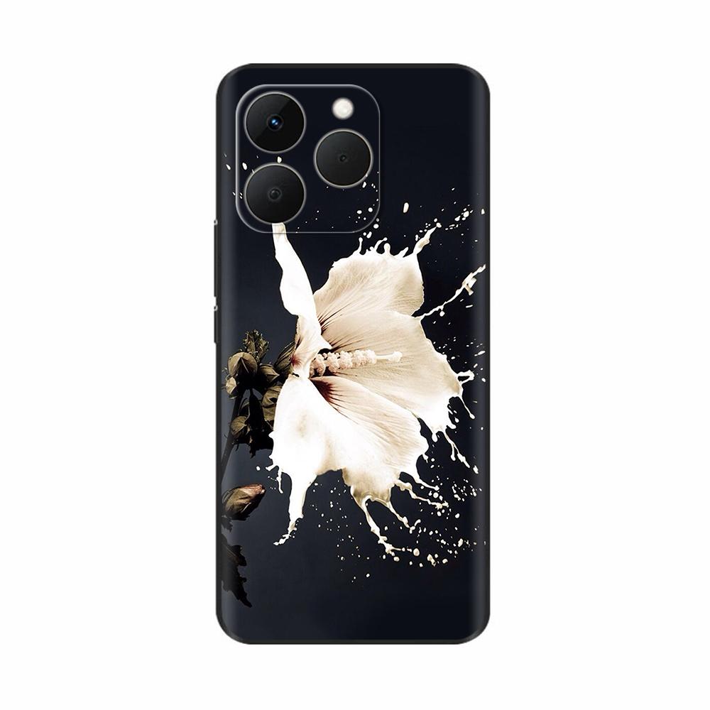 Shockproof Case For Realme 15T 5G Case Luxury Painted Black TPU Silicone Soft Bumper Funda for Realme 15T Phone Cases Back Cover