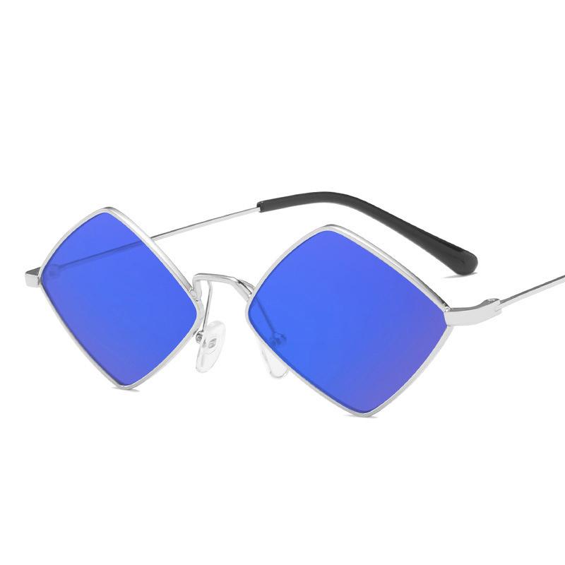 Fashion Trend Sunglasses for Women Retro Men Classic Metal Multi Side Small Frame Sun Glasses Uv400 Luxury Brand Eyeglass
