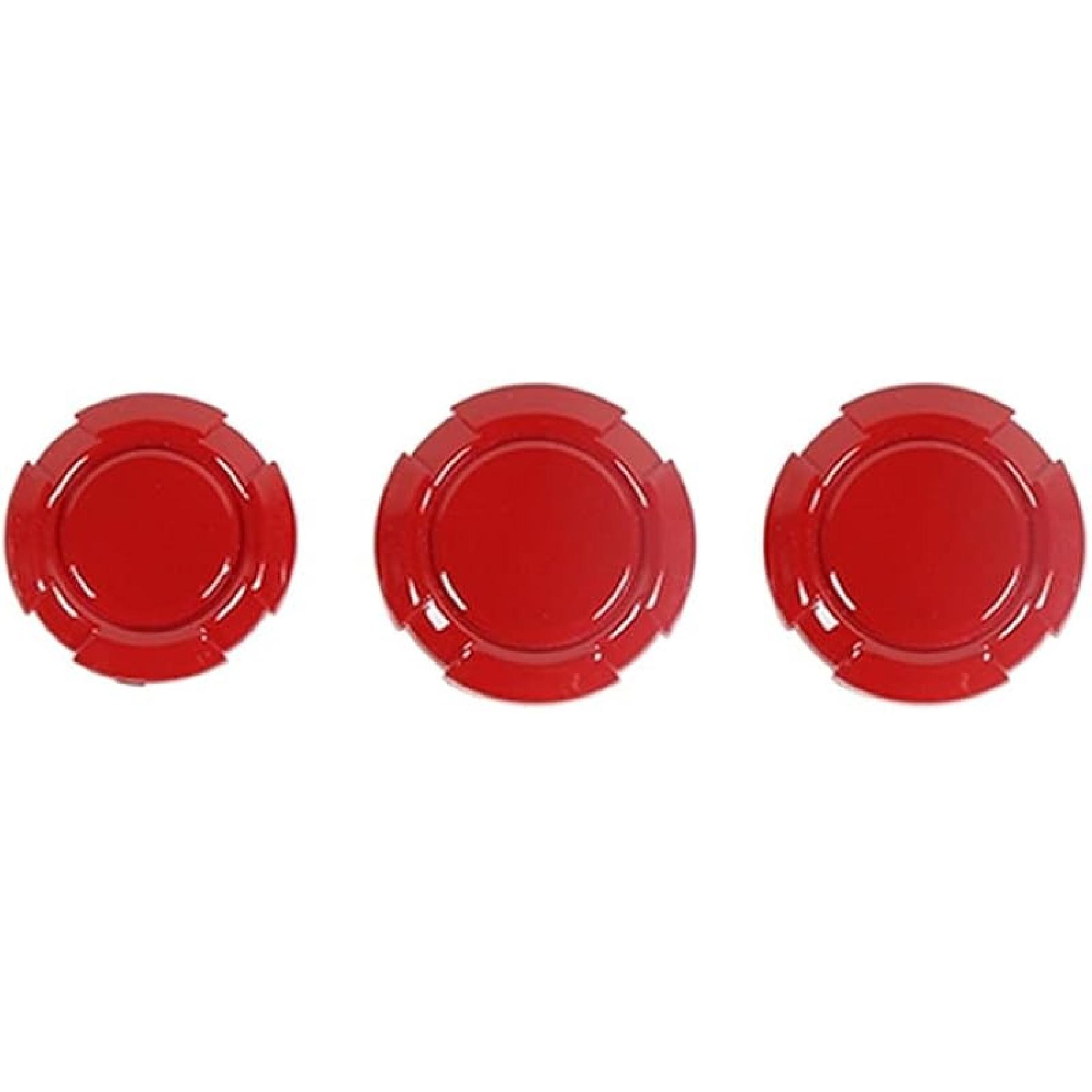 

Декоративные наклейки-крышки для отверстия ключа на двери автомобиля для Jeep Wrangler JL 2018+ для Gladiator JT 2018+ Внешние аксессуары DKEKE (Название цвета : углерод Red carbon fiber