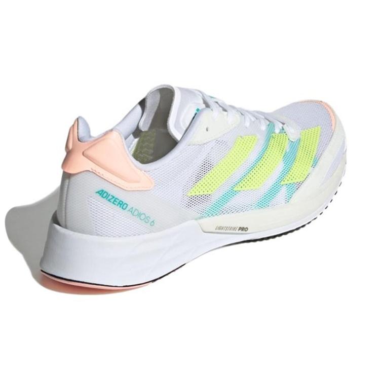 (WMNS) Adidas Adizero Adios 6 'White Pulse Lime' Women's GY0910