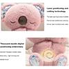 Relief Koala Breathing Stuffed Toy, Anxiety Relief Plush Animal with Musical Lights & Rhythmic Breathing Motion - New Year Gift Plush Figure Toys