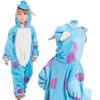 Children's Pyjamas Kids Kigurumi Onesie Costume Sulivan Blue 115-125