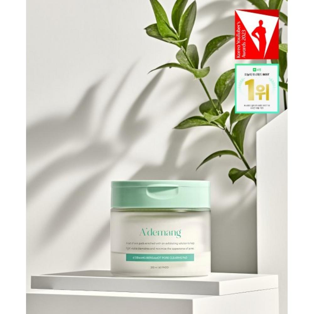 Очищающий тонер-пэд Ademang Bergamot для пор NONE