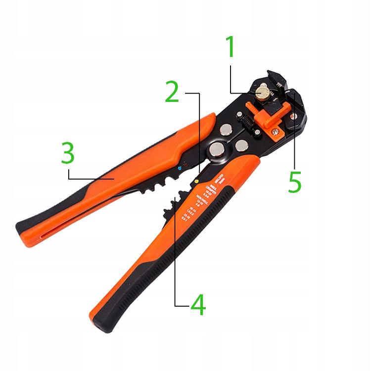 Insulation And Cable Stripper For Diameters 0.2-6Mm (24-10 Awg)