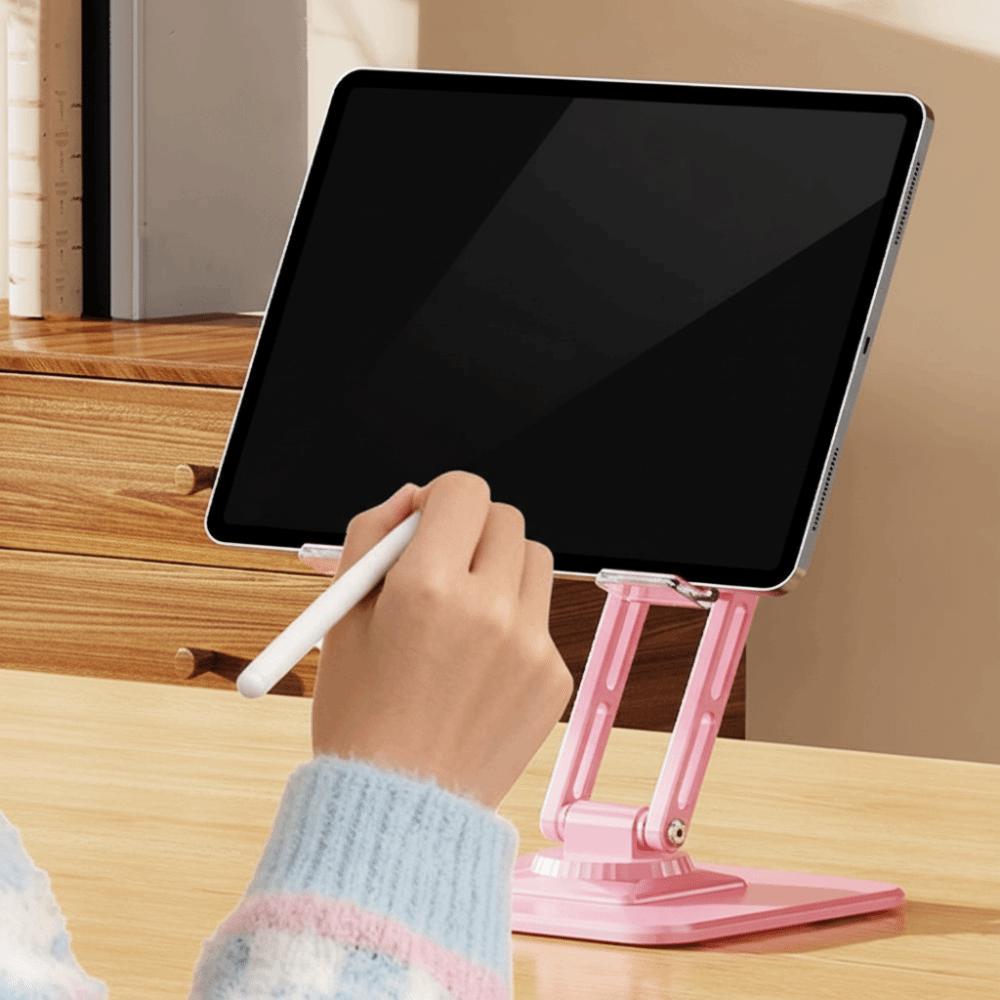 Aryclic Panel Foldable Tablet Stand Transparent Adjustable Tablet Foldable Holder Multi Angle Anti Slip Tablet Phone Bracket