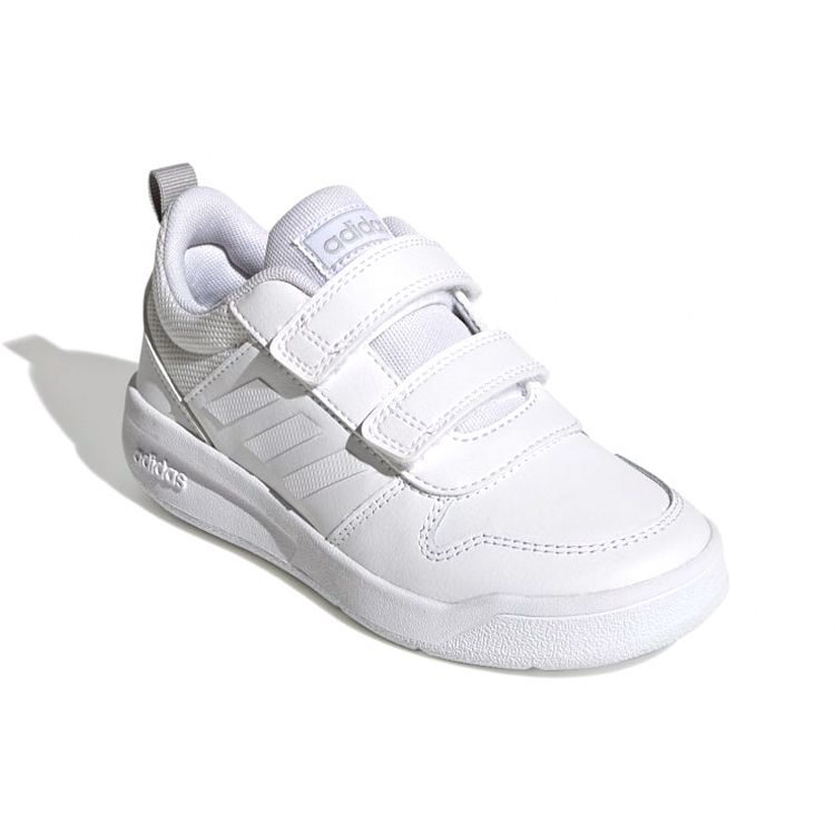 adidas Magic Tape Trendy Versatile Casual Non-Slip Shock Absorbing Wear-Resistant Low-Top Kids Skate Shoes Kids Sneakers White EG4089