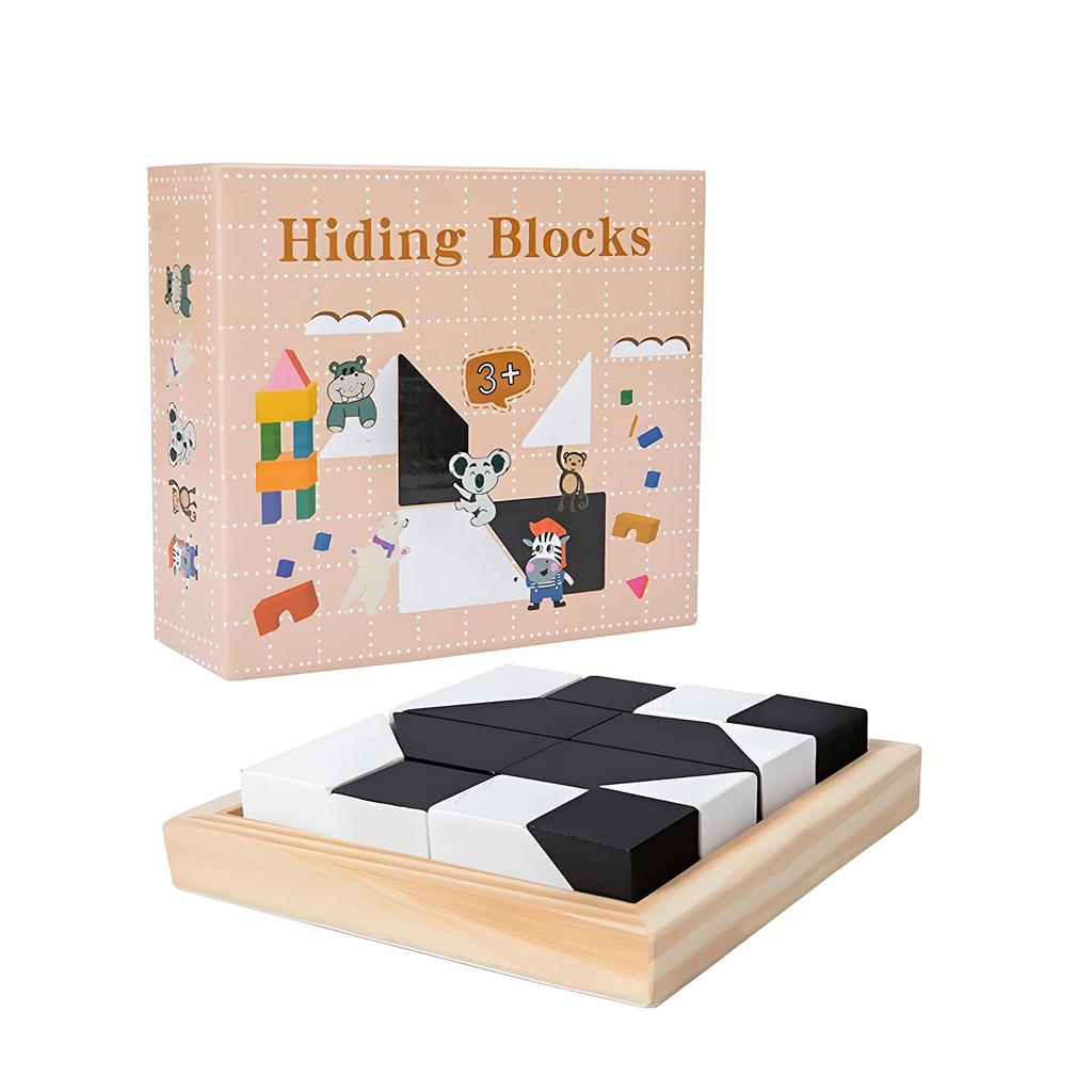 ANYTOP Challenge A 3D puzzle toy that hides building a brain training educational toy that develops observation and thinking Includes 40 challenge