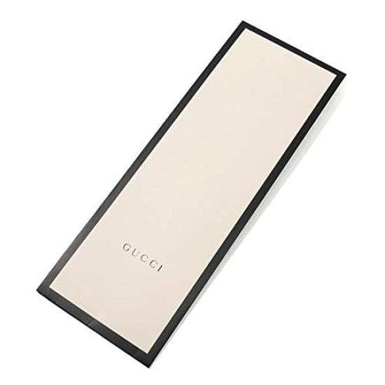 Gucci 499695 4B002 4068 Silk Tie with GG Blue Italian-made Logo, [Used]