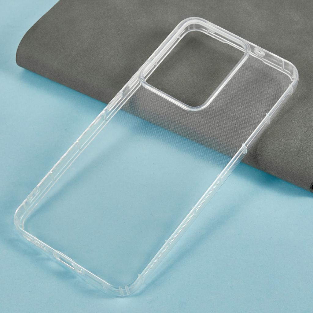 For Realme 14 5G Case Transparent TPU Phone Back Cover Airbag Protection