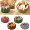 Deep Sleeping Warm in Winter Cat Bed Basket Small Dog House Windproof Pets Nest