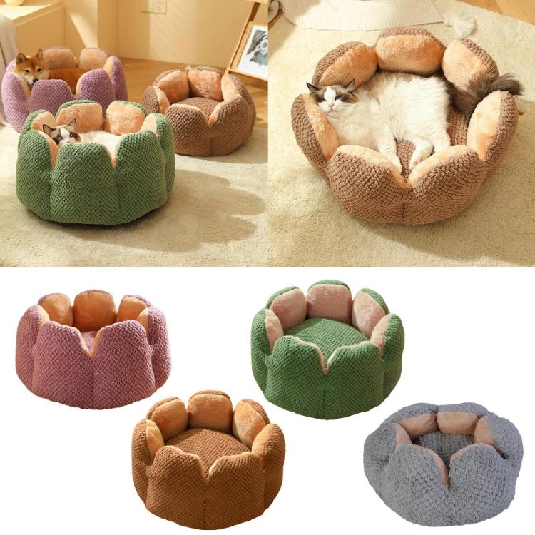 Deep Sleeping Warm in Winter Cat Bed Basket Small Dog House Windproof Pets Nest
