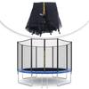 Breathable Replacement Trampoline Net Accessory with Zipper Feature