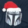 Star Wars: The Mandalorian Unisex Adult Mando Long-Sleeved Christmas T-Shirt