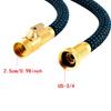 Multifunctional High-Pressure Garden & Car Wash Water Gun with Telescopic Soft Hose