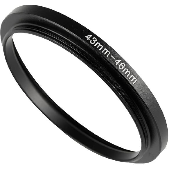 72-77mm Metal Step-Up/Down Ring Adapter Compatible with Mirrorless Cameras DSLR Lens, UV CPL ND Filter Thread Converter, Black