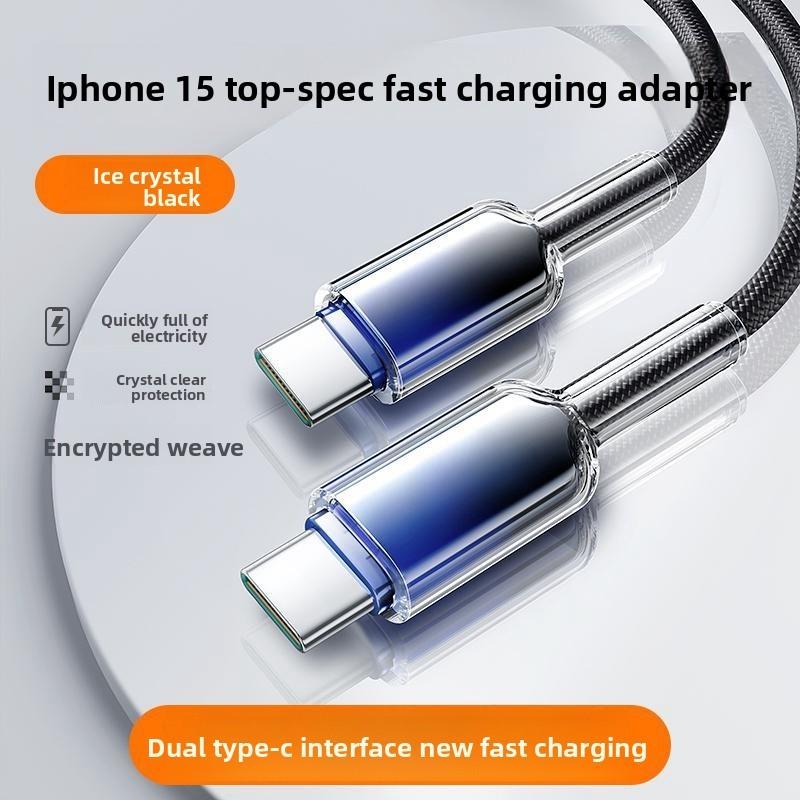Universal 100w Fast Charging Braided Typec Cable For Huawei Xiaomi Apple Devices