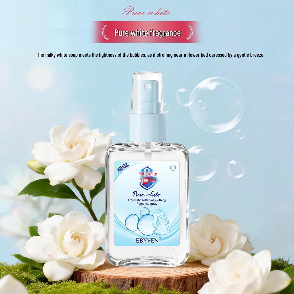 Yi Bai Fen Red Pomegranate Anti-static Clothes Mist: Softening, Odor & Static Removal, Long-lasting Fragrance